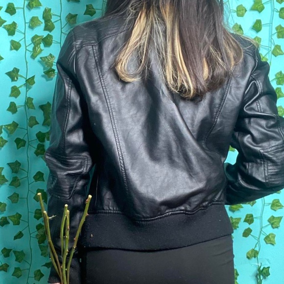 Faux Leather Jacket - Picture 4 of 4